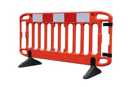 Pedestrian site barrier hire