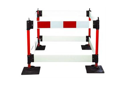 Road work safety barrier hire