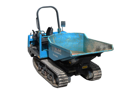 1.5 tonne tracked dumper hire