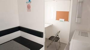 Big Space Welfare Unit Hire interior