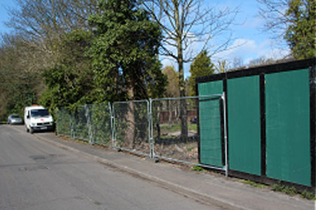 Temporary Security Fencing hire