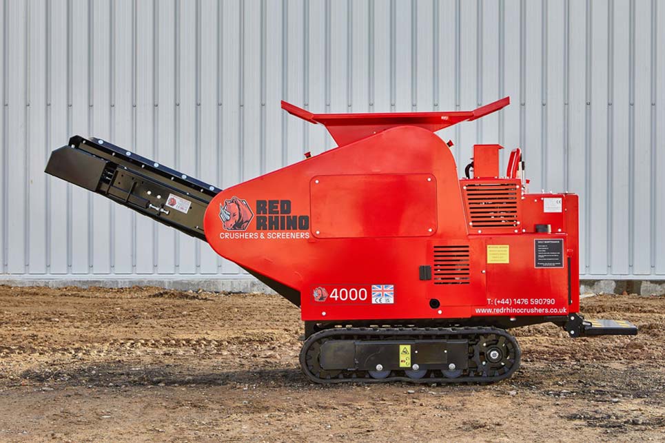 RR 4000 Crusher Hire from Hawes Plant and Tool Hire