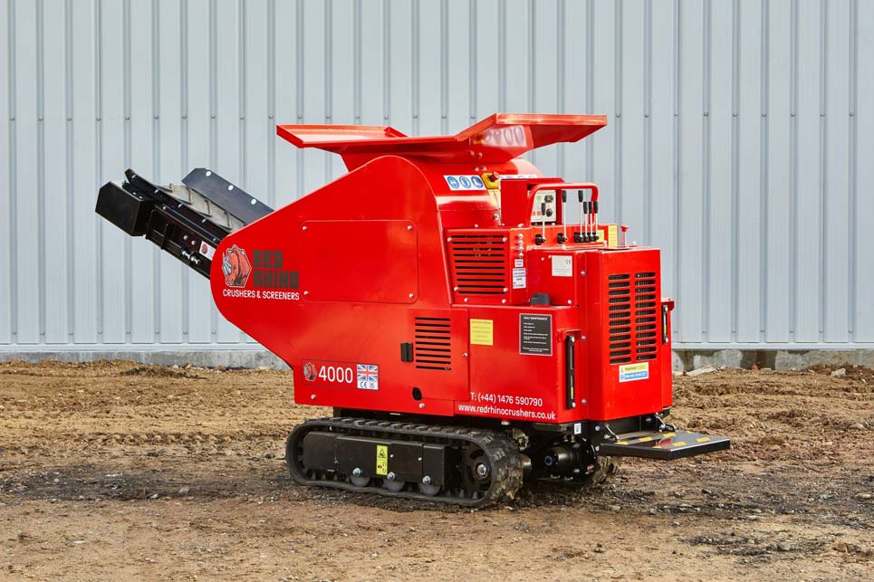 RR 4000 Crusher Hire from Hawes Plant and Tool Hire